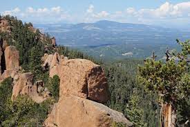 By going west towards north powers blvd. Pikes Peak Vacation Cabins Pikes Peak Cabin Rentals