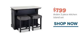 Enjoy free shipping & browse our great selection i purchased 2 of the lakeland kitchen islands. Bobs Discount Furniture Entertaining This Summer Milled