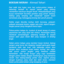 Lengkapilah bagian yang rumpang sehingga menjadi teks deskripsi yang padu! Latihan Melengkapi Deskripsi Pohon Pohonan Dalam Suasana Hujan Penulis Cilik