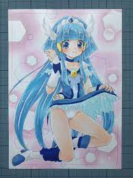 同人 手描きイラスト スマイル プリキュア キュアビューティ ケント紙 A5サイズ(手描きイラスト)｜売買されたオークション情報、ヤフオク!  の商品情報をアーカイブ公開 - オークファン（aucfan.com）
