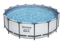 Steel Pro Max Frame Pool Komplett Set Rund Mit Real De