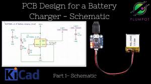 For most chargers the input supply is off the ac adapter; Do It Yourself Tutorials Kicad Tutorial Designing Your Own Pcb Battery Charger The Schematic Dieno Digital Marketing Services