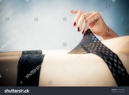 Sexy Female Holding Panties Fingers Stock Photo 115702468 | Shutterstock
