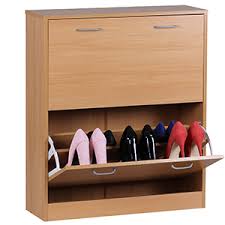 Sobuy schuhtruhe, sitzbank mit 3 körben und. Wohnling Schuhkipper Sarah Kommode Schmal Schuhschrank Zu Cabinet Schuhkommode Flur Holz 75 Cm Breit 87 Cm Hoch 24 Cm Tief 20 Paar Schuhe Doppelreihe Geschlossen Garderobe 2 Klappen Doppelt Buche Amazon De Kuche Haushalt