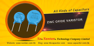 Suntan Zinc Oxide Varistor Cross Reference 5mm Series