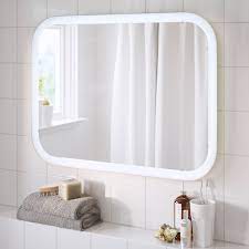 Illuminated bathroom mirrors ikea noahdecor co. Storjorm Mirror With Built In Light White 31 1 2x23 5 8 Ikea