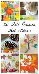 20 Beautiful Fall Process Art Ideas For Kids Kids Fall Crafts Fall Crafts For Kids Fall Art Projects