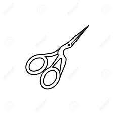 Discover thousands of premium vectors available in ai and eps formats. Black White Vector Symbol Of Vintage Stork Scissors Line Icon Royalty Free Cliparts Vectors And Stock Illustration Image 127046696