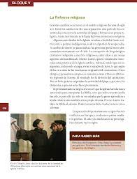 Secretario de educación pública aurelio nuño mayer subsecretario de educación básica javier treviño. La Reforma Religiosa Historia 6to Bloque 5 Apoyo Primaria