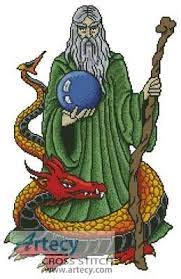 Discover thousands of more patterns to print online. Wizard Dragon Cross Stitch Pattern By Tereena Clarke Crosstitch Com Dragon Cross Stitch Cross Stitch Patterns Cross Stitch