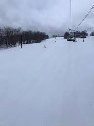 Conditions at Spirit Mountain are still good today. I have a short ski  season due to upcoming hip surgery. Thanks to my Indy Pass & Mount Bohemia  pass I can ski half