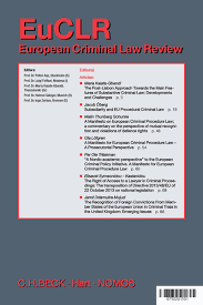 The penal law (general provisions) part 11: The Missing Link Between Necessity And Approximation Of Criminal Sanctions In The Eu Ebook 2014 2191 7442 Nomos Elibrary