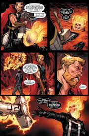 When motorcycle rider johnny blaze sells his soul to the devil to save his father's life, he is transformed into the ghost rider, the devil's own bounty hunter, and is sent to hunt down sinners. Avengers Vol 8 25 2019 Marvel Comics Ghost Rider Robbie Reyes Story Jason Aaron Art Stefano Caselli G Ghost Rider Marvel Ghost Rider Marvel Comics