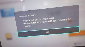 Nintendo switch verify credit card. Whenever I Try And Buy Something From The Nintendo Store This Error Message Pops Up I Ve Also Used Multiple Cards To Do So That Have All Worked Previously Does Anyone Know A