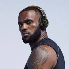 Lebron james wearing beats discount