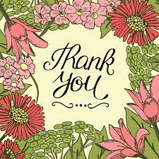 Maybe you would like to learn more about one of these? Inscription Thanks For All Made On Floral Background Greeting Card Expression Of Feelings Poster Royalty Free Cliparts Vectors And Stock Illustration Image 78981126