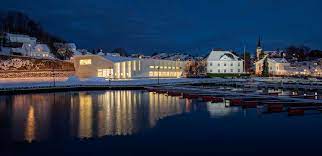 A large breakfast buffet, parking and wifi is included. Grimstad Library A Social Meeting Point Urbannext