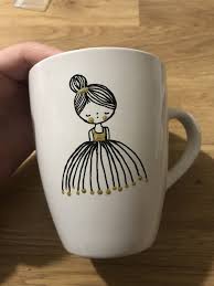 Danseuse Sur Porcelaine Tasses Personnalisees Porcelaine Peinture Sur Porcelaine