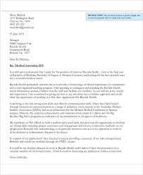 In your letter, reference your most relevant or exceptional qualifications to help employers see why you're a great fit for the role. 12 Job Application Letter For Internship Free Sample Example Format Download Free Premium Templates