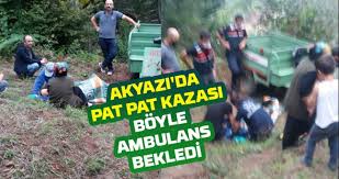 Akyazi Da Pat Pat Kazasi 2020 Danca