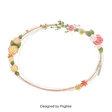 Romantic Flower Border Frame Vector Flower Vector Flower Frame Png And Vector With Transparent Background For Free Download Flower Frame Flower Frame Png Flower Border