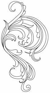 Determined to get something painted this week, i traced a. Norwegian Rosemaling Pattern Rosemaling Pattern Embroidery Designs Fashion Embroidery Designs