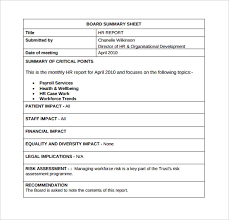 Conference Summary Report Template 3 Templates Example Templates Example Report Template Board Report Substitute Teacher Business Cards
