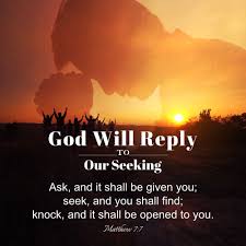Ask And It Shall Be Given You Seek And You Shall Find Knock And It Shall Be Opened To You Bible Quotes Prayer Christian Bible Study Revelation Bible