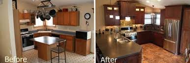 When it comes to the definition of an ideal kitchen, opinions vary. Kitchen Cabinet Refacing Kuchenschrank Schrank Kuche Kleines Bad Dekorieren