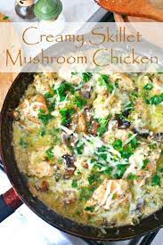 Ounces cream of mushroom soup. Skillet Chicken Recipe In Mushroom Sauce Easy Peasy Creative Ideas