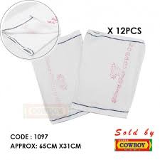 As a greeting, good morning abides by the same. 12pcs 6pcs White Washcloth Tuala Selamat Pagi Good Morning Towel