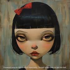 Design di una donna sognante e cool a Tokyo, scena surreale, galleria  d'arte murale, incorniciata stampa acrilica francese, pronta da appendere