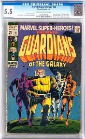 As captain marvel, carol has a straightforward superhero powerset: Marvel Comics Marvel Super Heroes Issue 18 With First Appearance Of The Guardians Of The Galaxy Cgc Graded 5 5 1969 Artsy