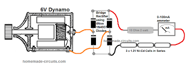 This circuit is completely automatic. Bicycle Dynamo Battery Charger Circuit Homemade Circuit Projects