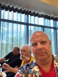 Out to dinner. Be back in the room in a bit