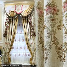 Use our glimmering metallic foil fringe curtains to make a jazzy splash on your upcoming special event. Polyester And Cotton Ball Fringe Drapery Pair Grommet High Ceiling Curtains For Patio Door Yellow And White 80 W X 63 L Glam Curtains