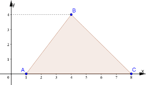 In un triangolo, la mediana è un segmento che congiunge un vertice al punto medio del lato opposto. Calcolo Perimetro E Mediane Di Un Triangolo Nel Piano