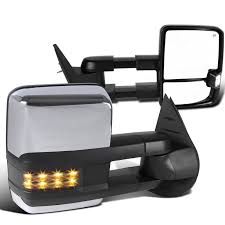 Get affordable gmc sierra 2500 hd mirrors you deserve. Factory Style Tow Mirrors 2014 2018 Chevy Silverado Gmc Sierra Power Heated Led Signal Telescoping Towing Side Mirrors Chrome Smoked Protuninglab Com