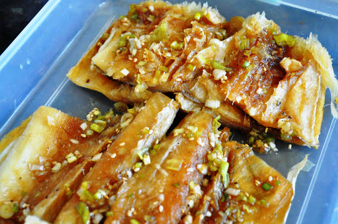 Braised Dried Pollock