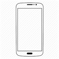 white mobile icon 140464 free icons library free icons library