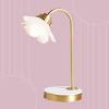 The light shed or the head of the lamp is also designed to throw light on a wide surface area. 1