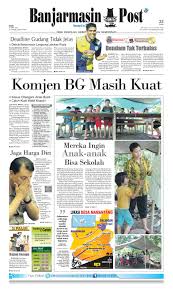 Menerima informasi loker pp dm langsung ‍♀️ @fauzi_awak_melayu lowongan hari ini youtu.be/7heyi11rs9y. Banjarmasin Post Rabu 8 April 2015 By Banjarmasin Post Issuu