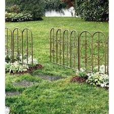 Montebello Iron Garden Fencing With Gate Metal Garden Fencing Decorative Garden Fencing Garden Fence Panels