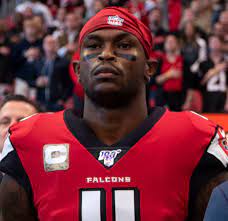 The falcons have been listening to trade offers on ﻿julio jones﻿ for some time. Julio Jones Wikipedia