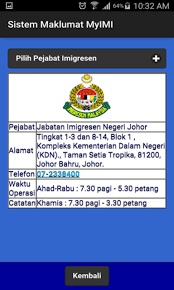 Jabatan imigresen malaysia merupakan salah satu agensi di bawah. About Myimi Google Play Version Apptopia