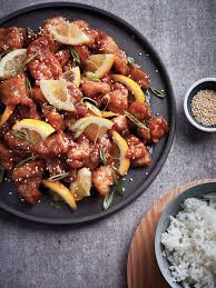 Poulet Au Citron A La Chinoise Saludable Poulet Au Citron Recette Asiatique Recette Poulet Asiatique