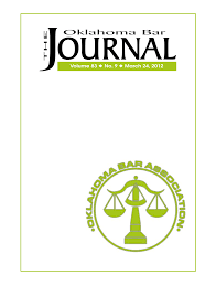Oklahoma Bar Journal - Vol. 83 No. 9 - March 24, 2012