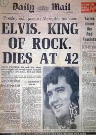 Where were you when Elvis Presley died?