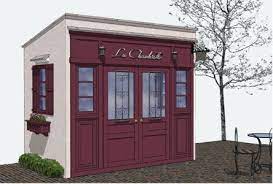 楽天市場 おしゃれ物置 ユニットハウス chambrette シャンブレット1 5 選べるカラー ボルドー フォンセ フルール ハウス おしゃれ物置 コンテナハウス