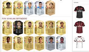 I suggest to keep these shots low driven, as it allows for a more accurate shot and stops kessie from skying. Ac Milan On Fifa 18 Rating The Squad